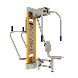 Biosaludable amb tòtem - Cames estirades i una papallona